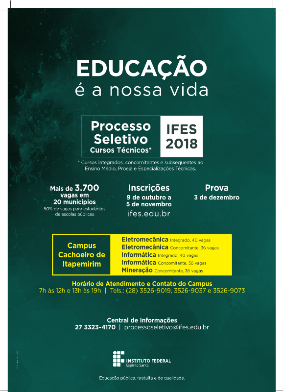 cartaz ps2018 1 cachoeiro