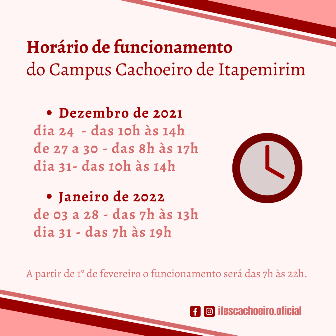 Horario Cachoeiro
